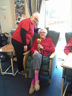 The Old Vic residential nursing home in Kettering celebrate Mothers Day in style!